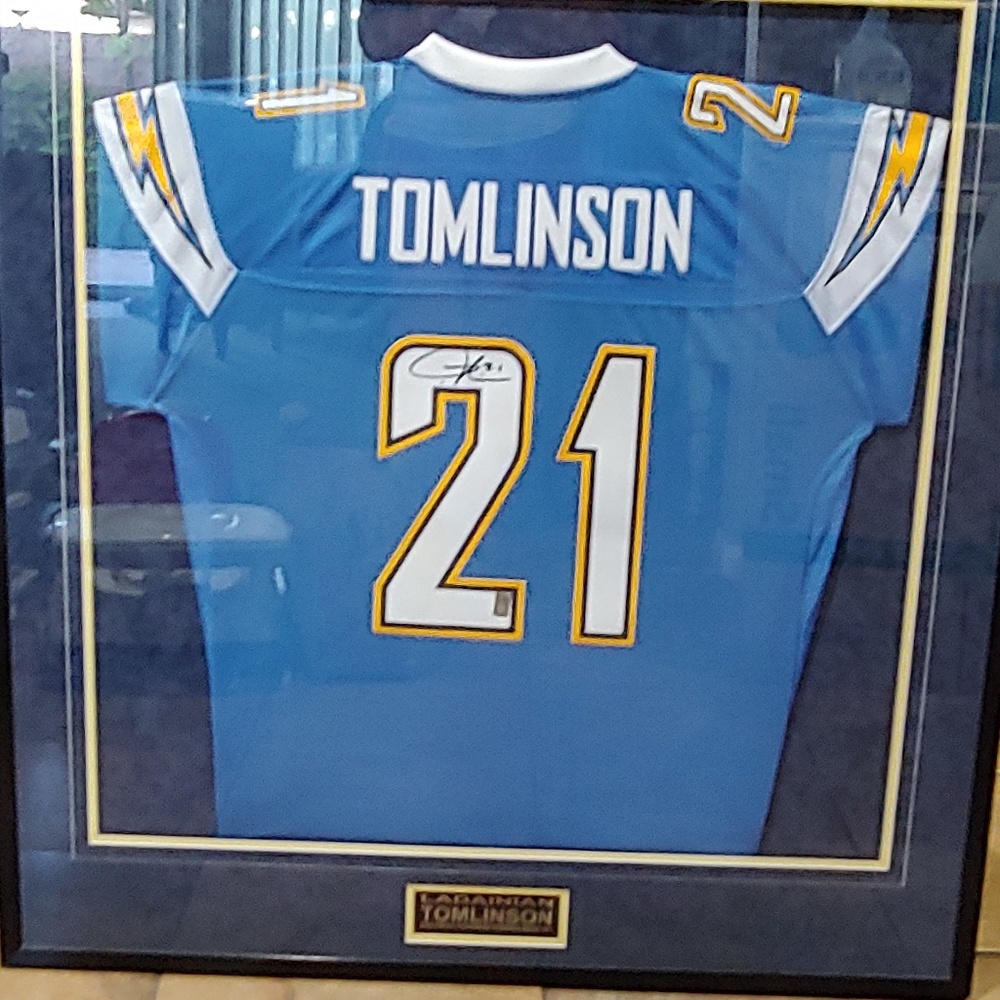 Ladainian Tomlinson Authenticated Signed Jersey